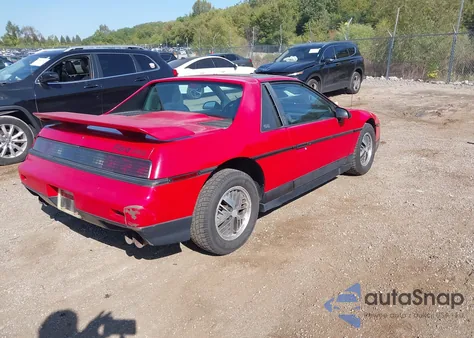 1986 Pontiac Fiero Se from USA, damaged, VIN 1G2PF3795GP247961